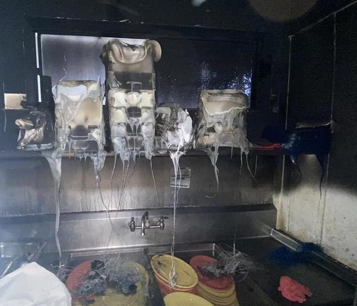 fire in commercial kitchen